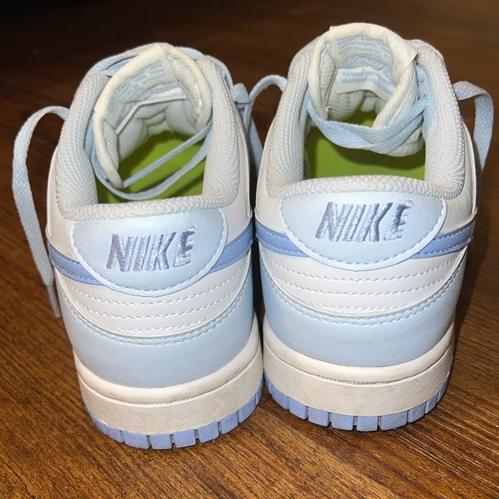 Nike Low Dunk Next Nature Blue Tint 90s Style Lace Up Active Sneakers Size 8 - Picture 4 of 12